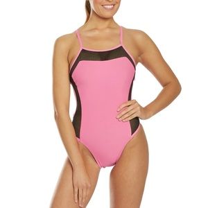 ❗️FINAL❗️ 🆕 SPEEDO Turnz Mesh Flash Back Swimsuit 8/34 🔴🔴